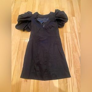 Black puffy sleeve dress 🖤 size XS/S